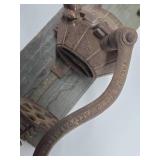 2 Antique Cast Iron Hand Crank Coffee Grinders - Atwood & Freidag
