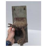 2 Antique Cast Iron Hand Crank Coffee Grinders - Atwood & Freidag