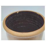 Antique 2 Gallon Salt Glaze Stoneware Crock