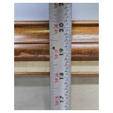 Vintage Framed Signed Oil on Canvas Landscape Painting w/Cabin on Lake - Signed J. Mills