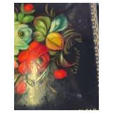 Quality Signed Vintage Handpainted Russian Lacquered Box