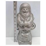 Larger Vintage 11.5" SANTA CLAUS Aluminum Christmas Mold