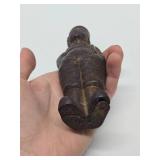 Original Antique Cast Iron Figural Boy Coin Bank