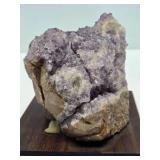 Amethyst Cluster w/Display stand