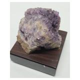 Amethyst Cluster w/Display stand