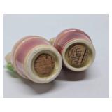 Nice Vintage SHAWNEE Pottery Creamer & Salt / Pepper Shakers