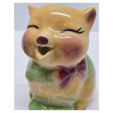 Nice Vintage SHAWNEE Pottery Creamer & Salt / Pepper Shakers