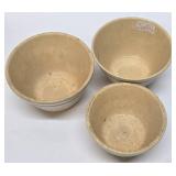 Very Nice Large Estate Lot of Vintage Stoneware & Pottery Mixing & other Bowls