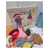 Very Nice Estate Lot of Vintage BARBIE Dolls Cases & Outfits
