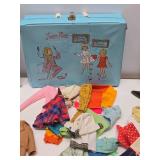 Very Nice Estate Lot of Vintage BARBIE Dolls Cases & Outfits