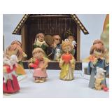 Very Nice Collection of Italian Carved Wood ANRI Figures & Displays