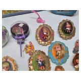 Estate Lot of Vintage LITTLE KIDDLES Figures & Accessories