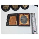 Very Cool Estate Lot w/Early Photos Tintypes 19th Century Small Frames etc