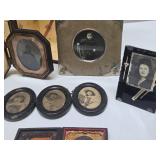 Very Cool Estate Lot w/Early Photos Tintypes 19th Century Small Frames etc