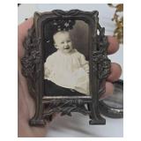 Very Cool Estate Lot w/Early Photos Tintypes 19th Century Small Frames etc