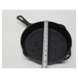 3 Old Vintage Cast Iron Skillets Including Erie/Griswold