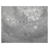 3 Old Vintage Cast Iron Skillets Including Erie/Griswold