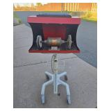 Great Working CRAFTOOL Jewelry Buffer / Grinder w/Rolling Stand