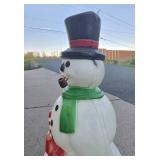 Nice Vintage FROSTY THE SNOWMAN Christmas Blowmold