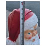 Nice Vintage SANTA CLAUS Christmas Blowmold