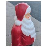 Nice Vintage SANTA CLAUS Christmas Blowmold