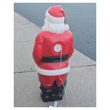 Nice Vintage SANTA CLAUS Christmas Blowmold