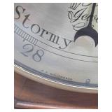 Large Working Vintage Mid Century Bollenbach Barometer