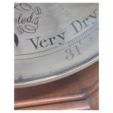Large Working Vintage Mid Century Bollenbach Barometer