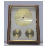 Large Working Vintage Mid Century Airguide Barometer