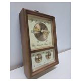Large Working Vintage Mid Century Honeywell Heritage Weather Barometer