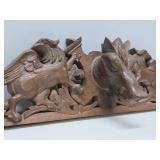 Awesome Antique Oak Boar