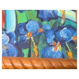 Framed Signed Vintage Oil on Canvas after Van Gogh