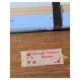 Framed Signed Vintage Oil on Canvas after Van Gogh