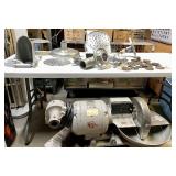 Quality Working Commercial Grade HOBART Model T215-GA Buffalo Chopper & Many Attachments