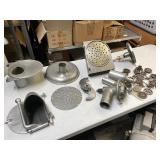 Quality Working Commercial Grade HOBART Model T215-GA Buffalo Chopper & Many Attachments