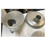 Quality Working Commercial Grade HOBART Model T215-GA Buffalo Chopper & Many Attachments