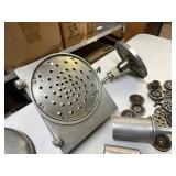 Quality Working Commercial Grade HOBART Model T215-GA Buffalo Chopper & Many Attachments