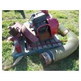 Leaf Vacuum Setup W/Kohler Gas Engine (Unknown Condition)
