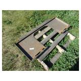 Skidsteer Quick Attach Plate (Open Back)