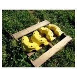Pallet of 4 John Deere Half Weights