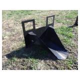Skidsteer Mount 40" Tree Spade Bucket (UNUSED)