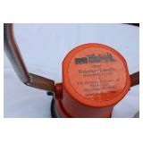 Pair of Trainman Lanterns – Models 992-321-AG and 992AG Manufactured by AG Design & Associates