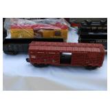 Lionel & Industrial Rail 7-Piece Rolling Stock Lot + Station Platform (w/Boxes)