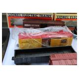 Lionel & Industrial Rail 7-Piece Rolling Stock Lot + Station Platform (w/Boxes)