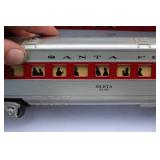 BNSF Twin Alco Engines and 4 Streamlined Passenger cars O Gauge