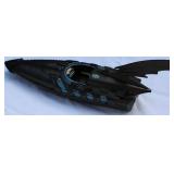 Vintage Batmobile Toy Model – Highly Detailed with Cockpit & Tail Fin