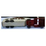 Vintage “Auto Transport” Toy Truck & Trailer – Mid-20th Century Metal Carrier
