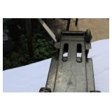 Vintage Military Transport Toy Truck – Metal Body with Canvas Cover