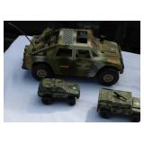 Mixed Die-Cast & Plastic Vehicle Collection – Military & Civilian Themes 2 new in box