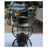 K & IT RR Kentucky & Indiana Terminal Dressell Arlington NJ Adlake 300 Lamp Lantern